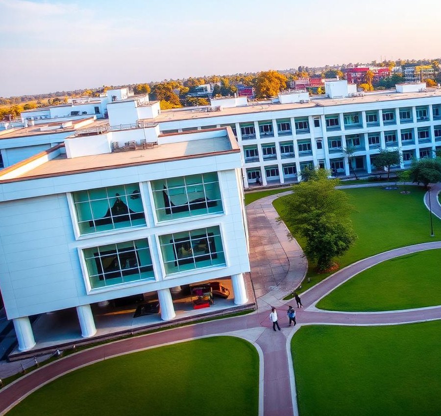Campus aerial view